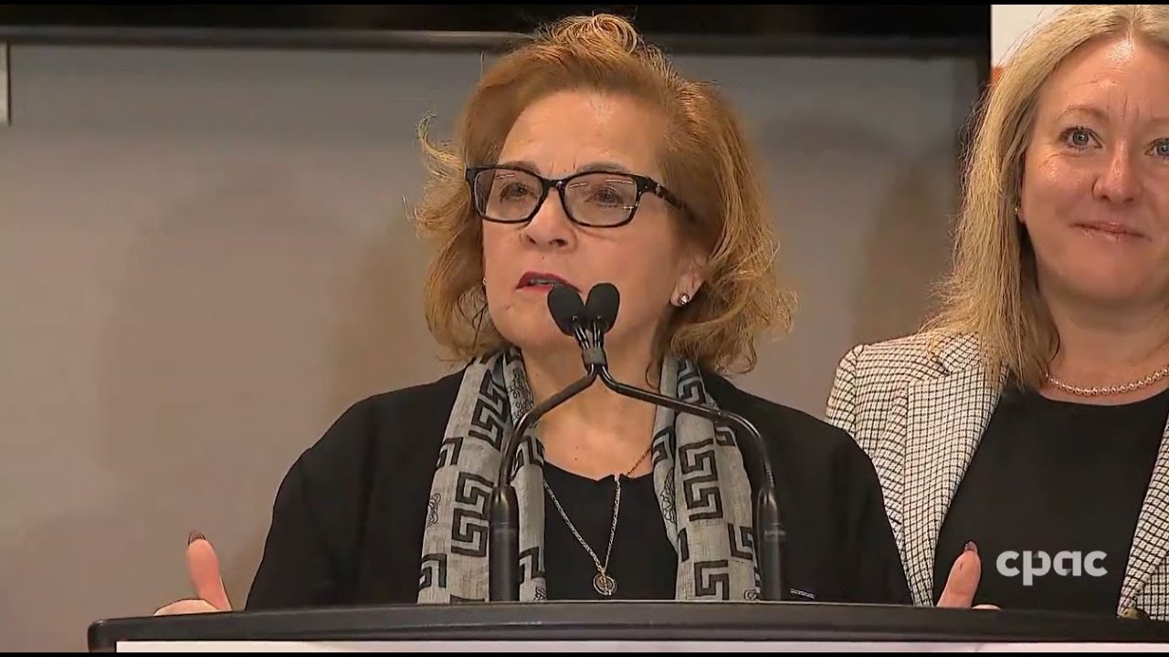 La ministre de l’Immigration Lena Metlege Diab fait une annonce à Ottawa – 27 novembre 2025