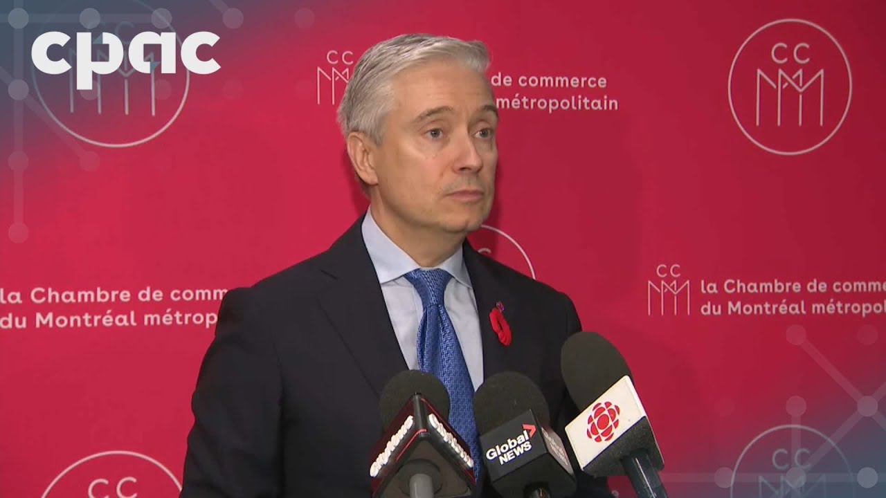 Le ministre Champagne est à Montréal pour défendre son budget — 5 novembre 2025