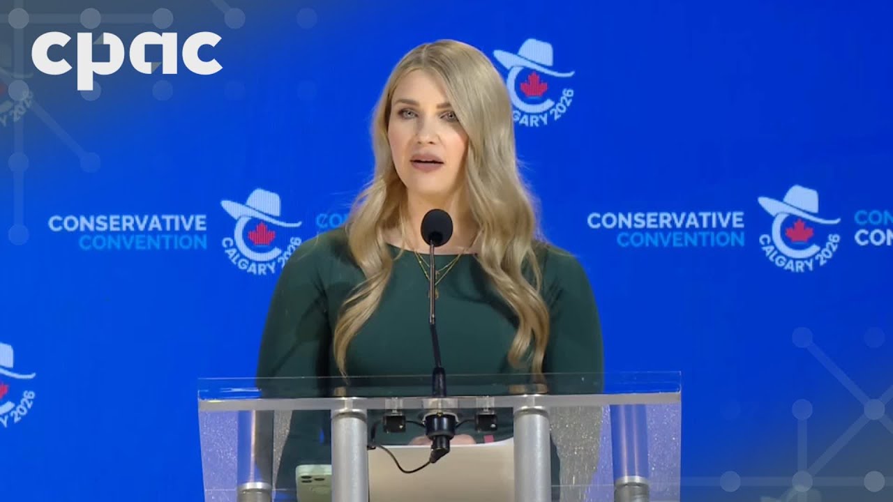 Jasmin Laine addresses the Conservative Party of Canada convention – January 31, 2026