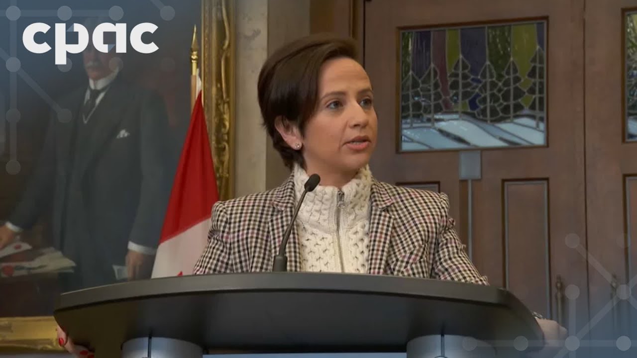 Conservative MP Melissa Lantsman holds a news conference on food affordability – February 2, 2026