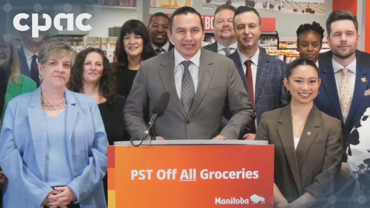 Manitoba Premier Wab Kinew discusses removing PST on groceries – March 25, 2026