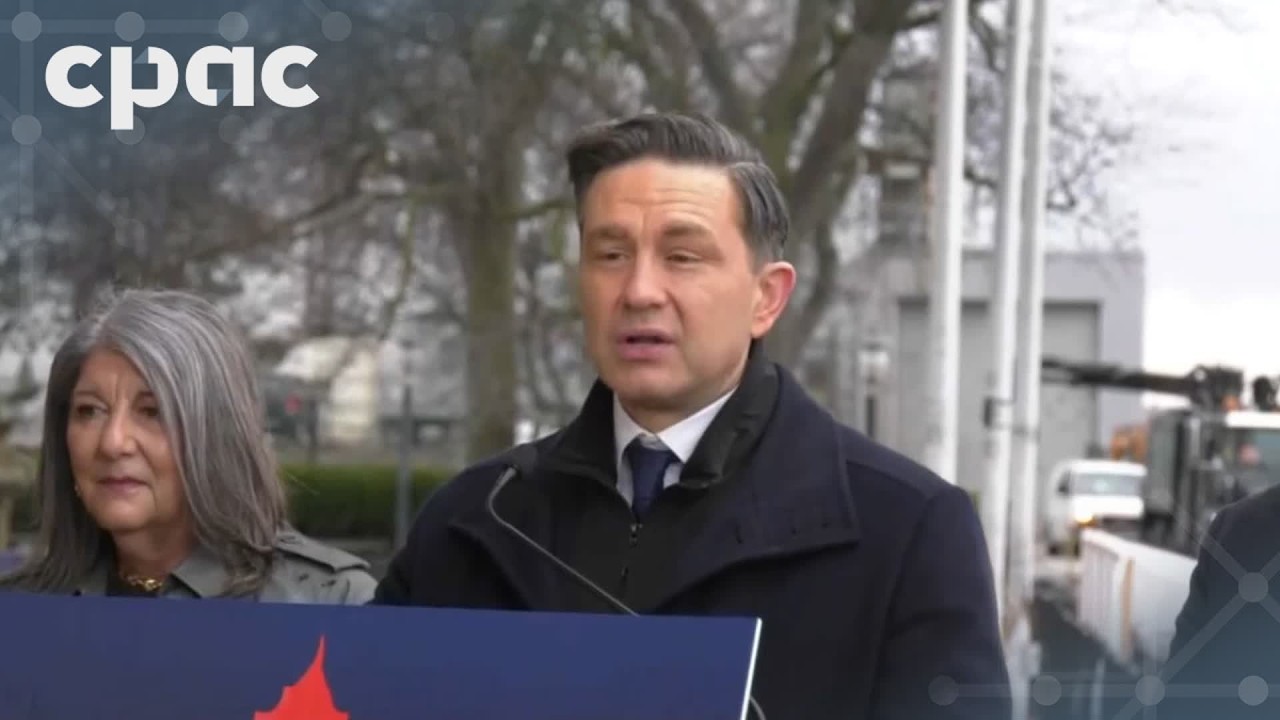 Pierre Poilievre speaks with reporters ahead of U.S. trip – March 13, 2026