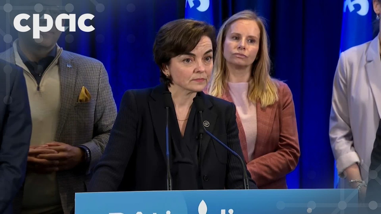La nouvelle PM du Québec, Christine Fréchette, fait une annonce sur le coût de la vie