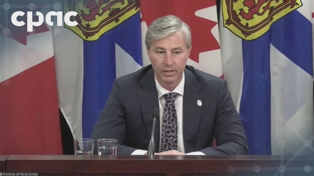 Nova Scotia Premier Tim Houston makes an announcement on medical research – April 28, 2026